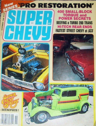 SUPER CHEVY 1988 NOV - THE FARMER RETURNS, L88 VETTE